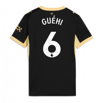 Manchester City Marc Guehi #6 Maglia Gara Trasferta Repliche 2026-27 Donna Maniche Corte